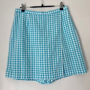 Liz Claiborne LizSport gingham skort